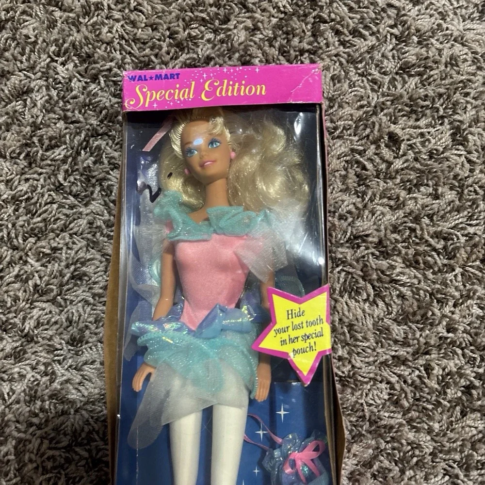 1994 Walmart Special Edition Tooth Fairy Barbie Doll